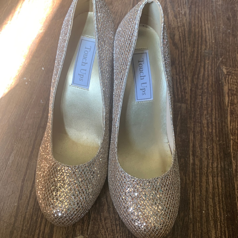 Gold heels